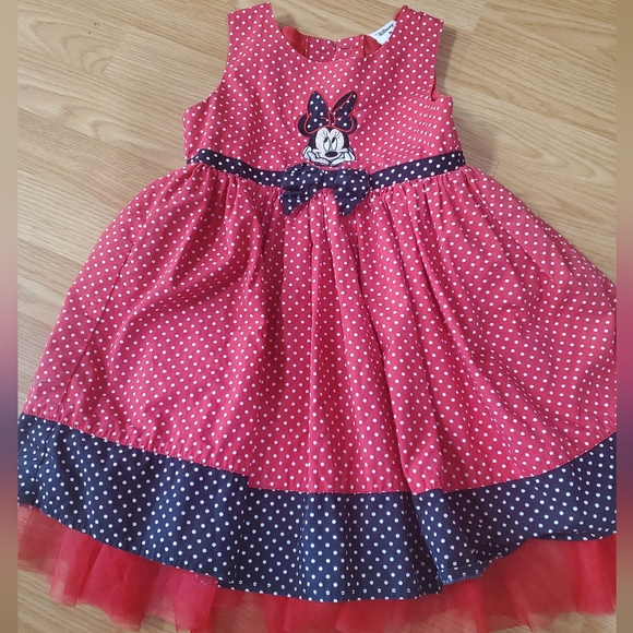 Size 4 lot Minnie mouse dress - Picture 2 of 8